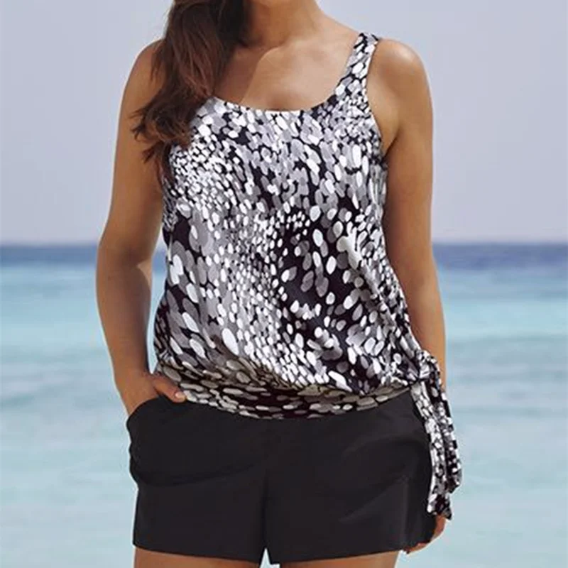 plus size swim tank top