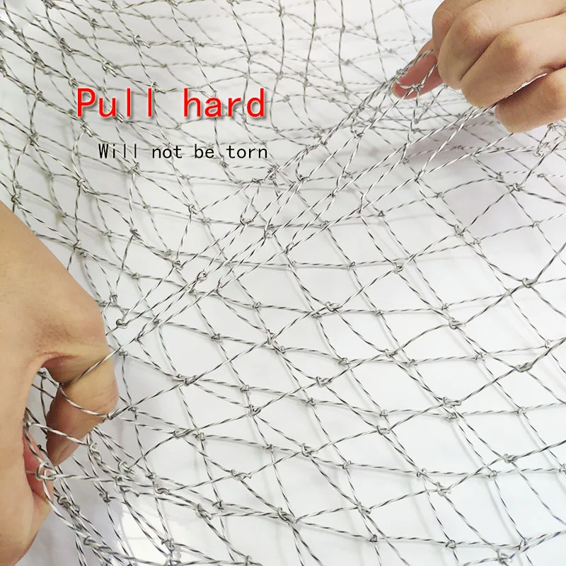 

Nylon Fishing Nets fishing trackle Collapsible Rhombus Mesh Hole 3Sizes Depth Folding Dip Net