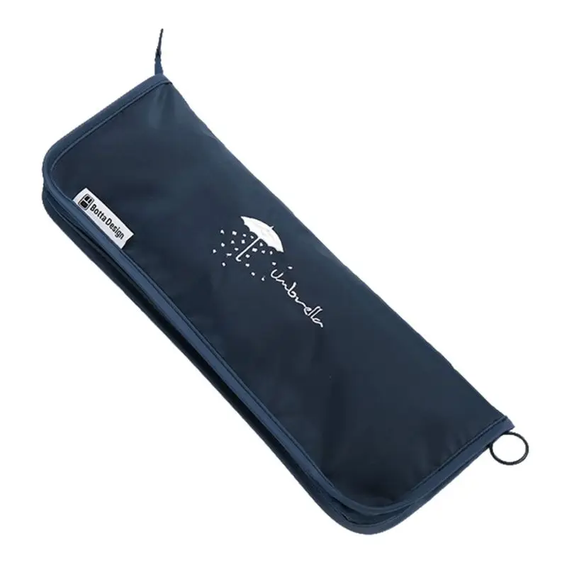 Складная сумка для зонта, компактные водонепроницаемые дорожные Чехлы для зонтиков, сумка для хранения, косметички для женщин 31x12 см