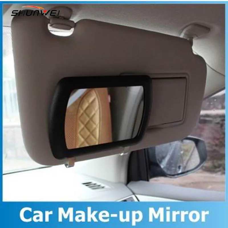 Automotive sunvisors cosmetic mirror The car mirror motor boast on