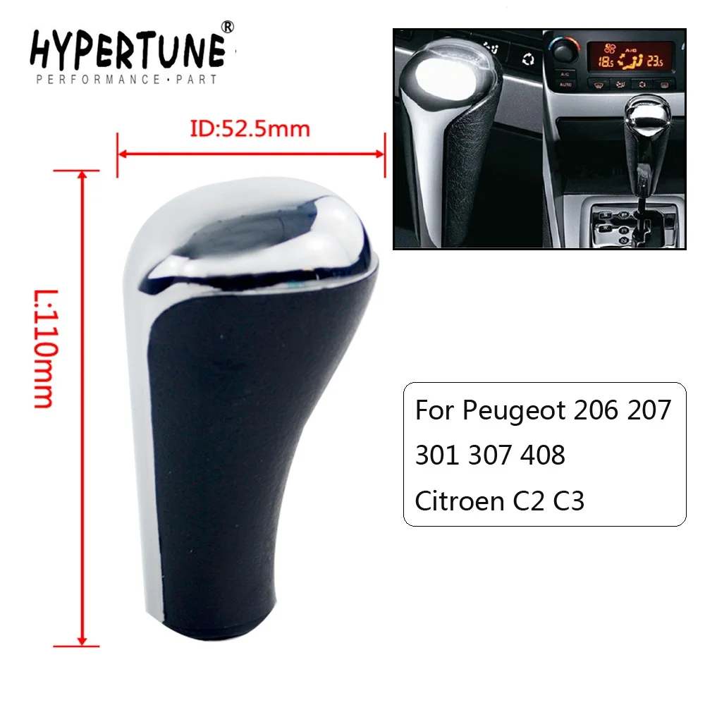 Cambio Automatico Gear Shift Manual Shifter Manopola Per Peugeot Peugeot 206 207 301 307 408 Citroen C2 C3 Testa Ingranaggi Leva Bastone