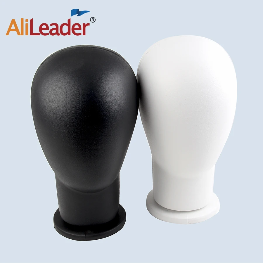 

Alileader New 21 Inch Mannequin Head Hairdressing Doll Heads Practice Head For Wig Making Wigs Display Black White Color