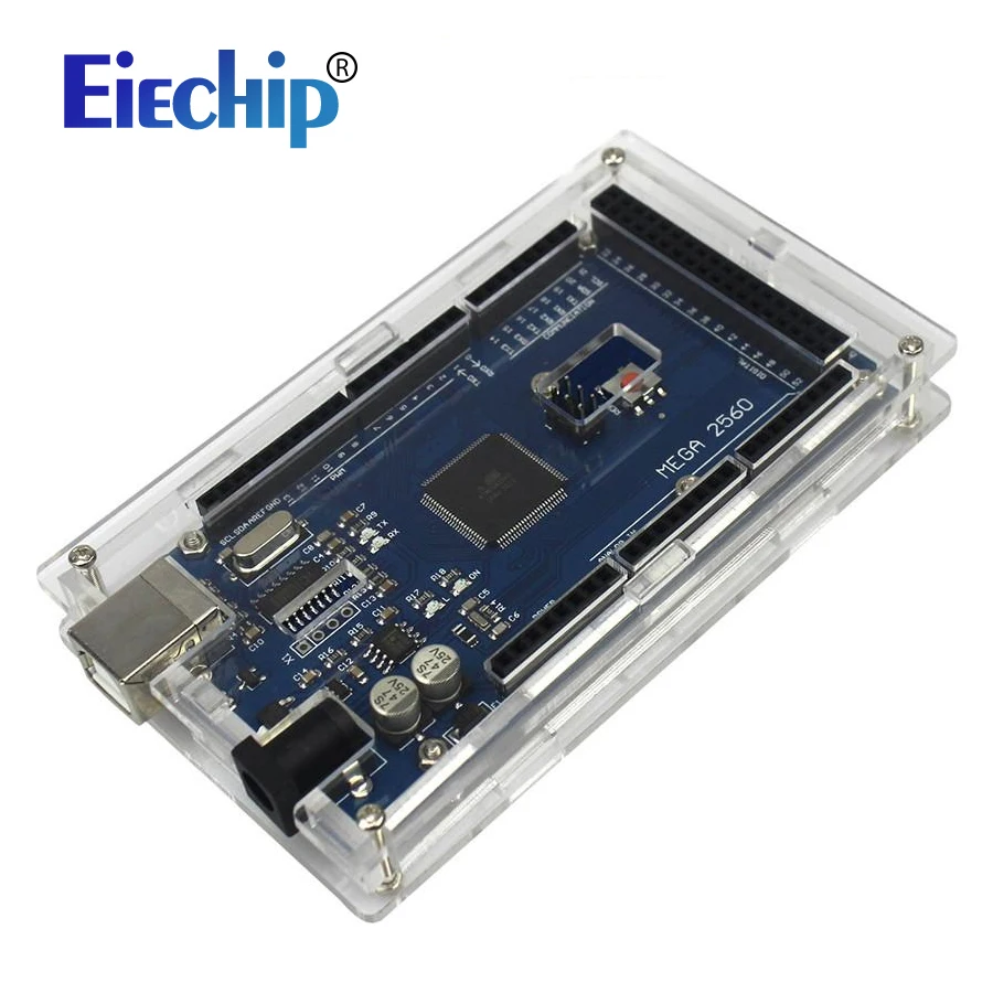 

For arduino mega2560 case Enclosure Transparent Gloss Acrylic Box Compatible for arduino Mega 2560 R3 Case diy electronic