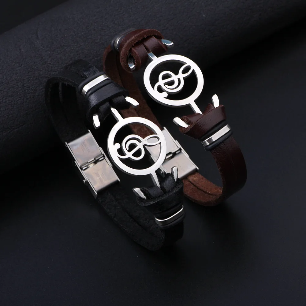 Мужской браслет в стиле ретро SIZZZ длина 22 см|bracelets for|leather braceletleather bracelets for men |