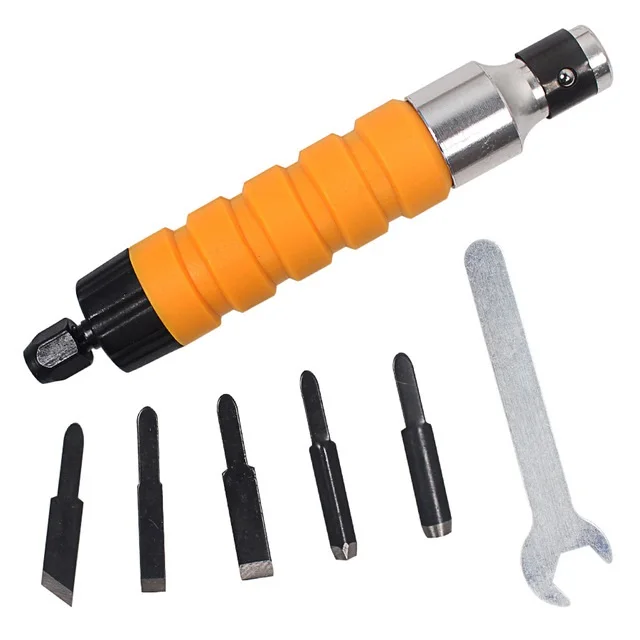 

7pcs Electric chisel Carving Tool Wood carving machine Woodworking chisel electric tools for woodworking