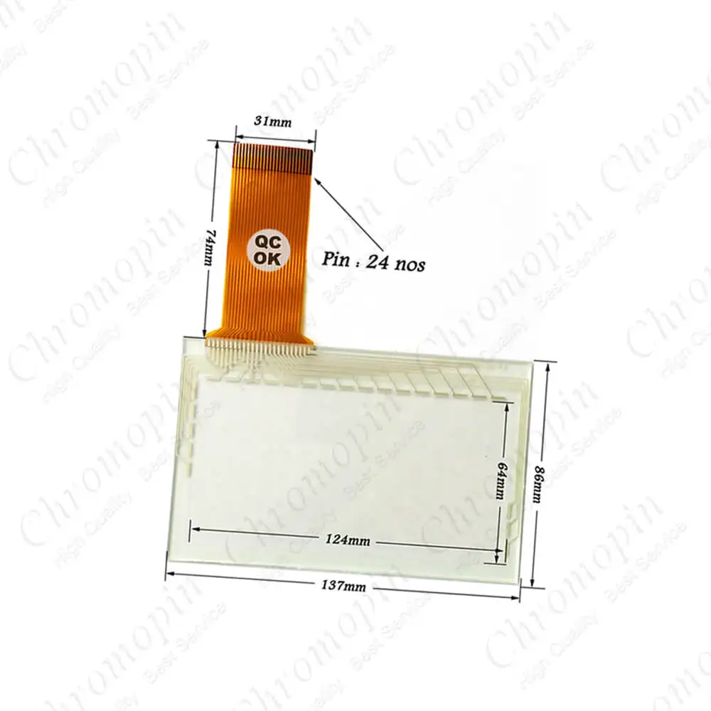 Сенсорный экран для AB 2711 T5A14L1 T5A12L1 T5A5L1 T5A20L1 PanelView Standard 550 с передней