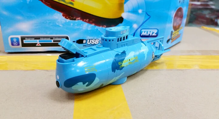 6CH высокое Скорость Радио пульт дистанционного управления Управление Электрический мини-субмарина с дистанционным управлением детские игрушки для мальчиков, игрушки-модели Подарочные