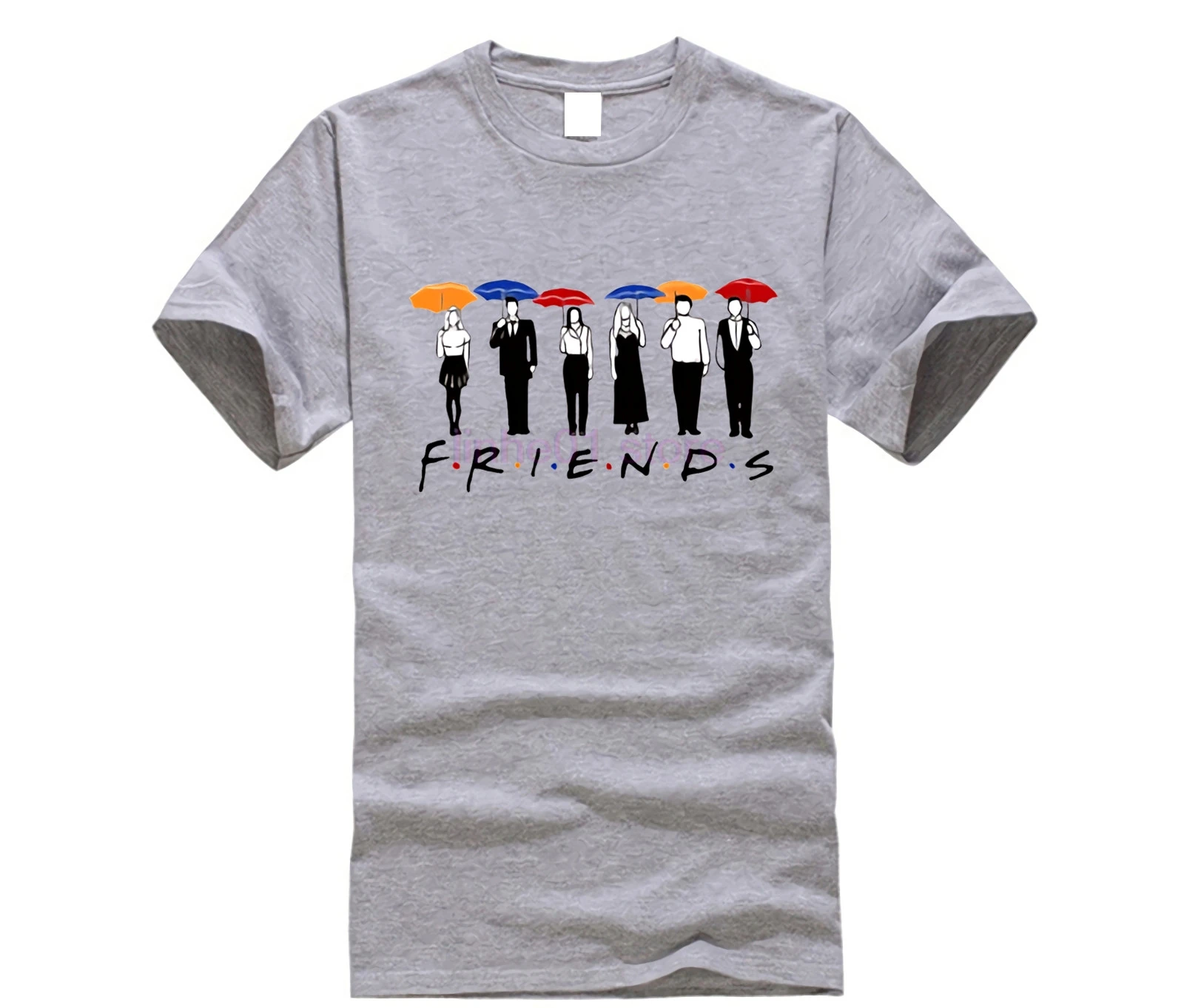 2019 Новая мужская футболка с логотипом «Друзья»