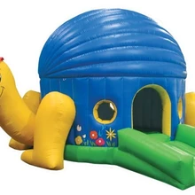Нейлон 0.55 мм аниме мультфильм черепаха надувной замок прыжок кровать батут вышибала дом дети крытый и открытый игрушка 3 м* 3 м / шт