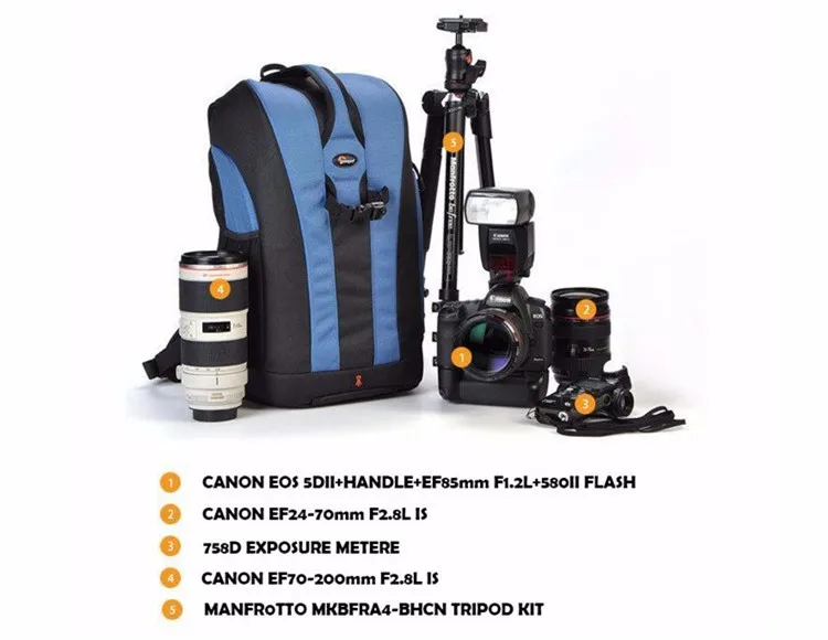 Сумка-рюкзак для цифровой зеркальной фотокамеры 300 года с защитой от любых погодных условий для Nikon для Canon, Лидер продаж