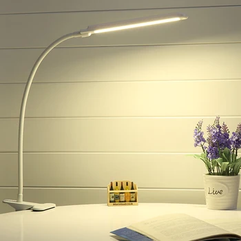 

Flexible USB Clipper Clip on Adjustable Multi-Angles LED Lamp Eye Protection Reading Light Desk Table Lamp