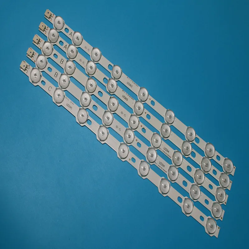 

New LED backlight strip 40" 39" NDV REV1.0 ABC For TOSHIBA 40L3433DG VESTEL VES390UNDC-01 VES400UNDS-01 VES400UNDS-02