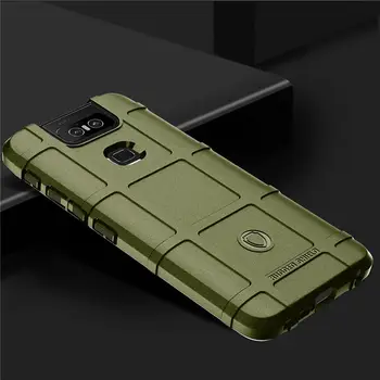 Перейти на Алиэкспресс и купить Чехол для Asus ZenFone 6 ZS630KL, роскошный противоударный силиконовый прочный защитный мягкий матовый чехол из ТПУ для Asus Zenfone 6, аксессуары, чехол