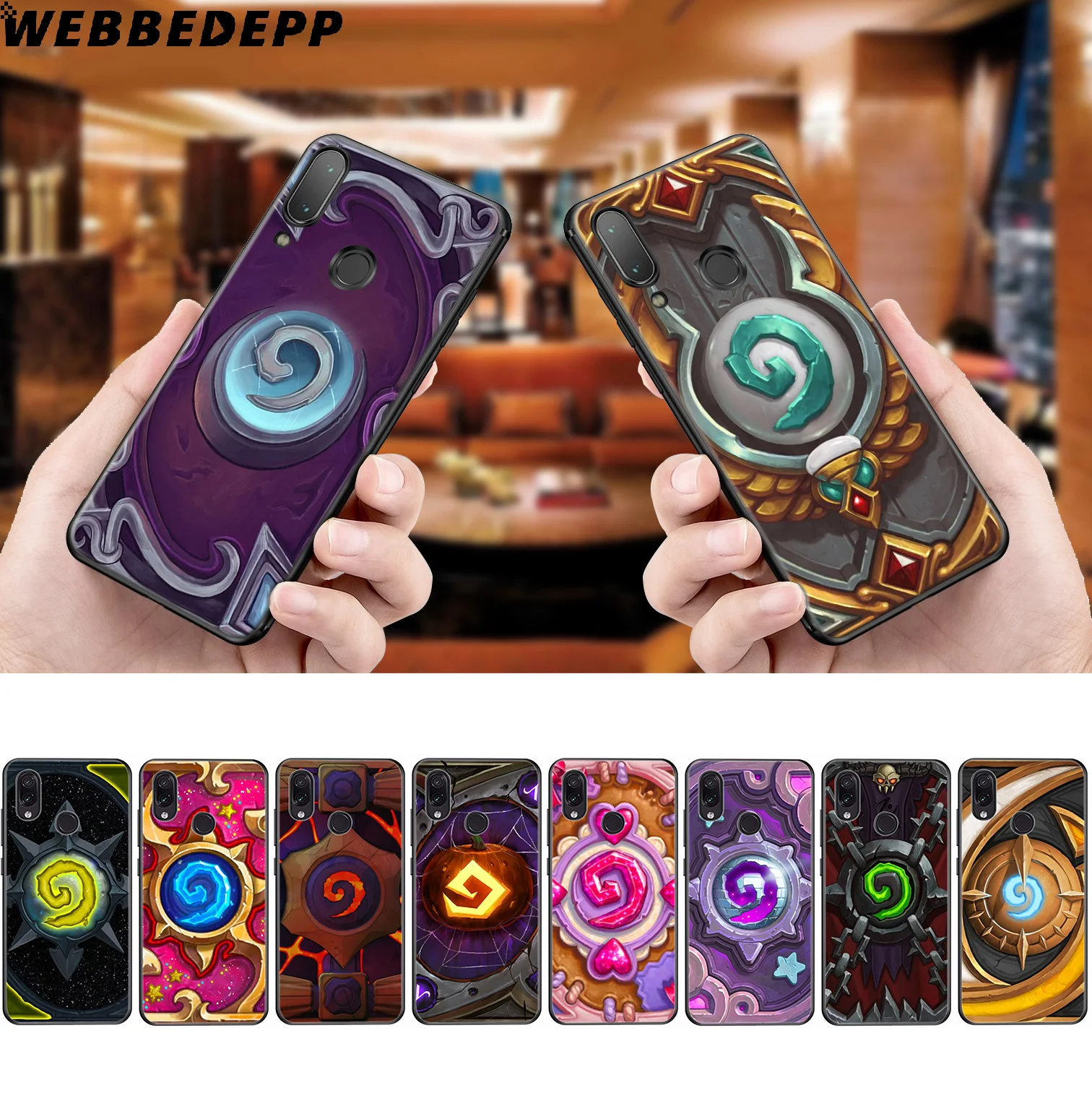 WEBBEDEPP Hearthstone Классический игровой мягкий чехол для Xiaomi Redmi K20 7A 4A 4X 5 5A 6 6A S2 Note 8 4 7 Pro