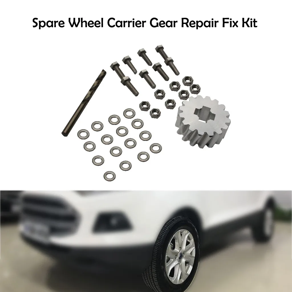 

For Ford Galaxy Seat Alhambra Sharan Spare Wheel Carrier Gear Repair Fix Kit Manufacturer Number SI-AT16007 OEM 0615517227408 8Z