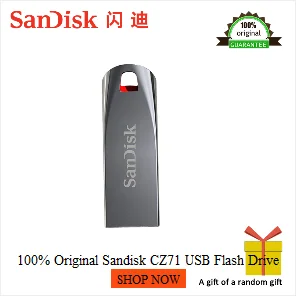 USB флеш-накопитель SanDisk CZ33 64 ГБ 32 ГБ 16 ГБ 8 ГБ Мини-накопитель USB 2,0 Поддержка официальной проверки