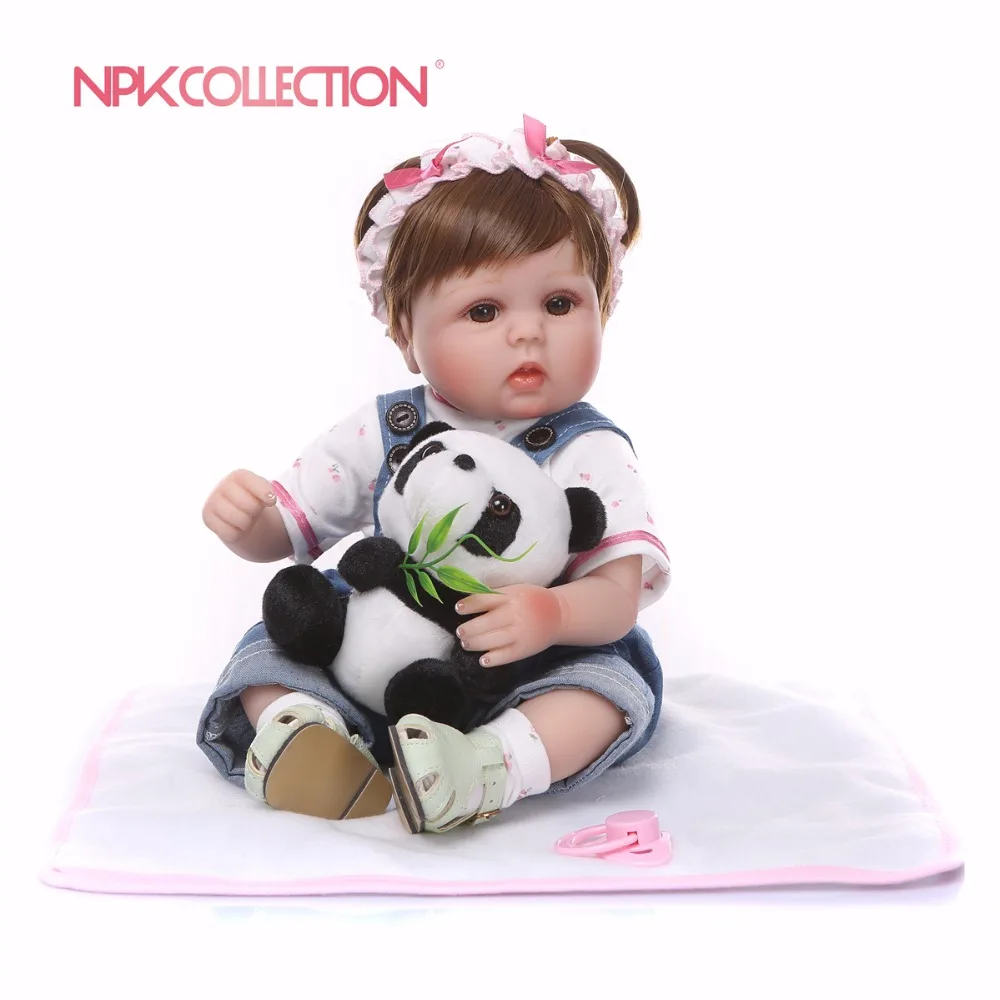 NPKCOLLECTION силиконовые куклы Reborn Baby Реалистичная живая кукла Одежда для