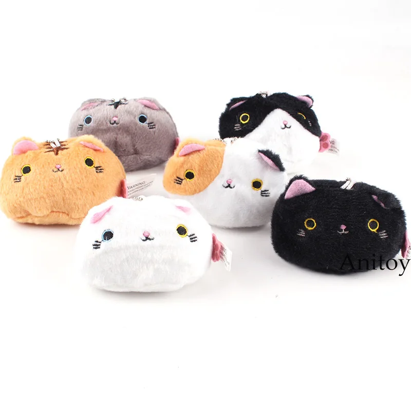 

Christmas Gifts Kawaii Cat Plush Pendants Soft Stuffed Aniaml Toy Doll 9cmx8cm