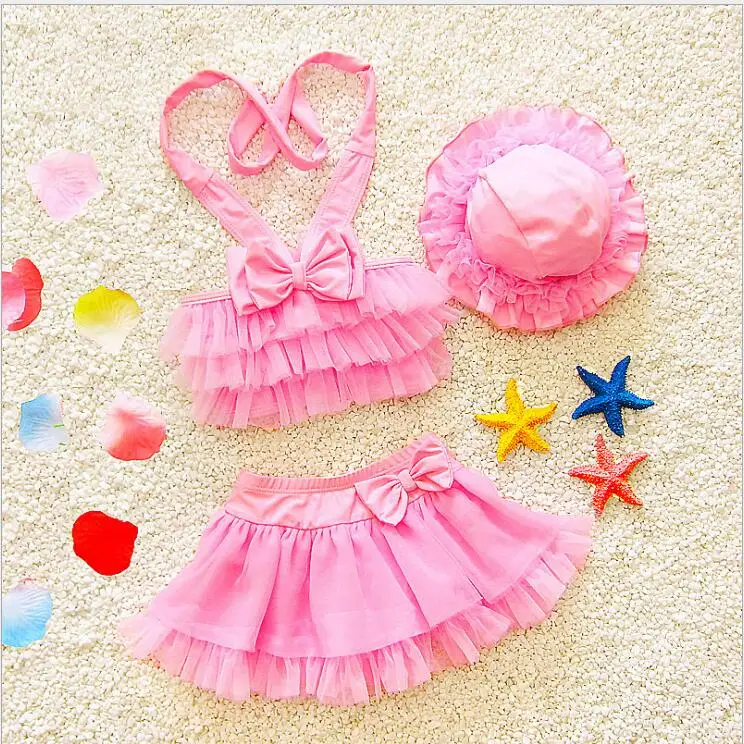 Baby Girl Bikini Cute Two Piece Swimsuit Girls 2018 New Little Girl