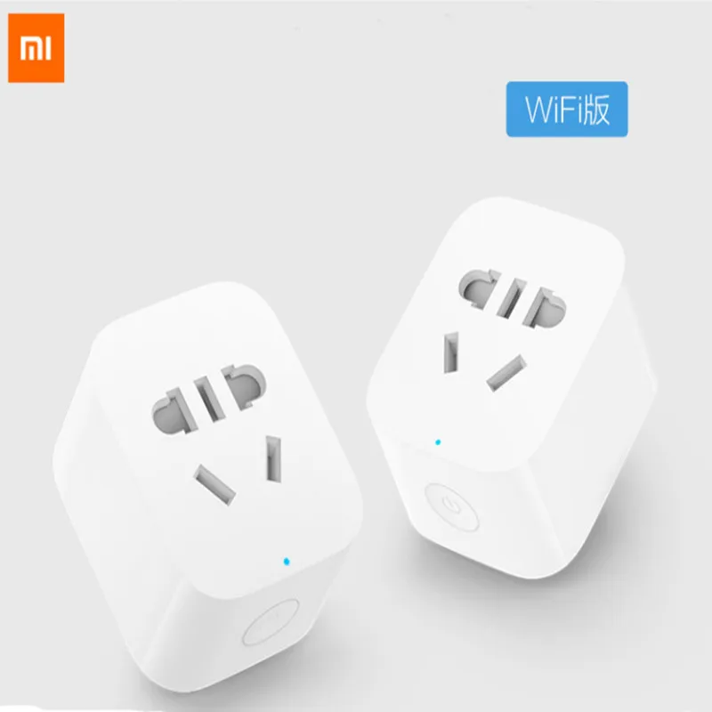

Hot Original Xiaomi Mijia Smart Socket Plug WiFi Version Wireless Remote Socket Adaptor Power on/off with phone App control