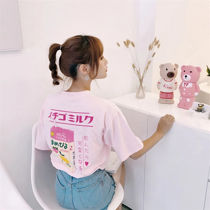 Bigsweety المرأة المتناثرة المحملة قمم الصيف س الرقبة لينة الحب القلب صندوق حليب المطبوعة قصيرة الأكمام أعلى قاع الأزياء المحملة قميص Bigsweety المرأة المتناثرة المحملة قمم الصيف س الرقبة لينة الحب القلب صندوق حليب المطبوعة قصيرة الأكمام أعلى قاع الأزياء المحملة قميص