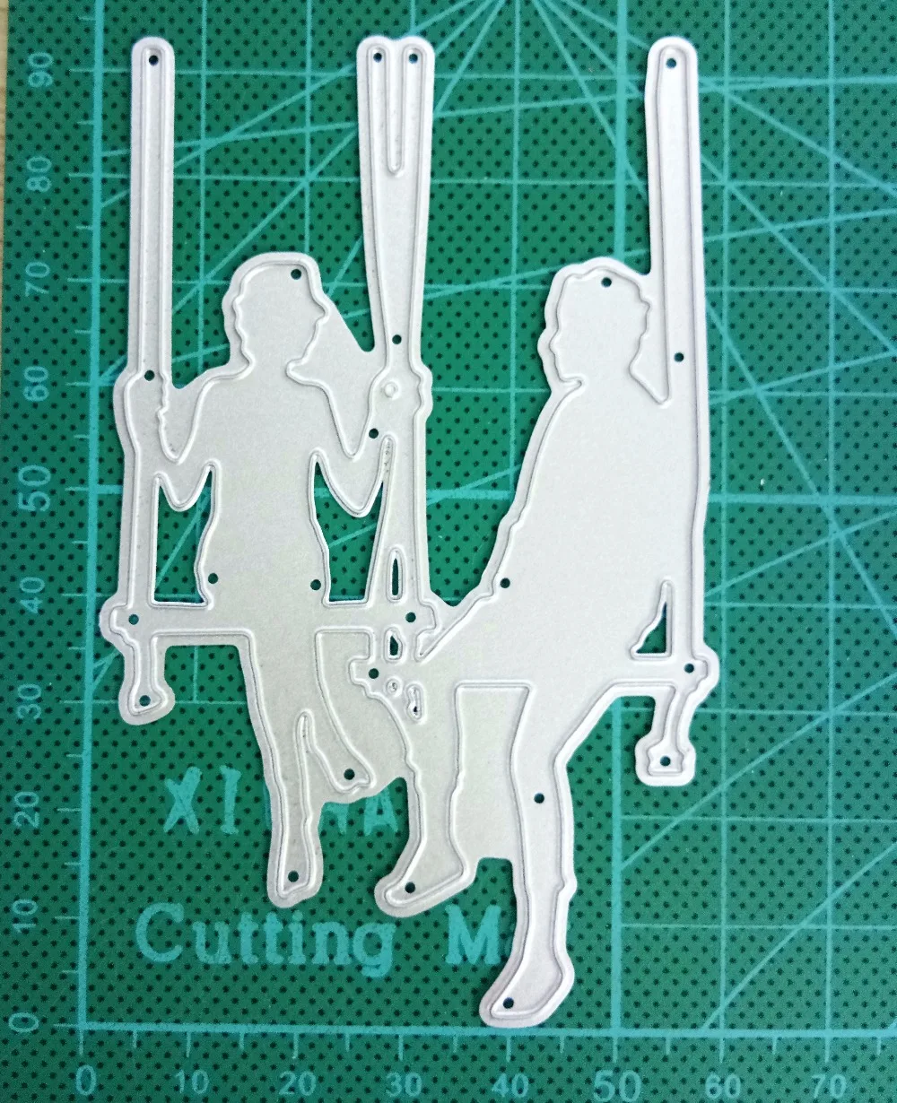 

Ufurty Swing men women Stitched Metal Cutting Dies New 2019 DIY Scrapbooking Stamps Craft Embossing Making Stencil Template