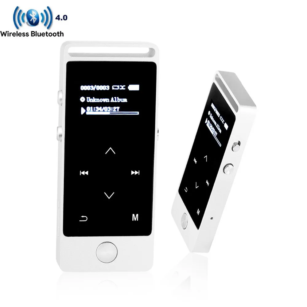 

New Upgrade Mini Original BENJIE S5 Bluetooth MP3 Player 8G Metal Touch Screen HiFi Lossless Music Player With FM,E-book,TF Card