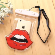 Открытый Путешествия Плавание Ныряние водонепроницаемый сотовый телефон сумка портативный мультфильм водонепроницаемый сумка чехол для плавания ming оборудование аксессуары