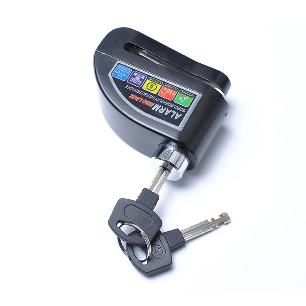 

Motor Bike Lock Motorcycle Alarm Moto Scooter Accessories Column Anti-theft Device System Bicycle Motobike Disc Brake Pit Bike