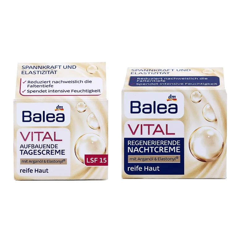 Balea Vital Baobab дневной/ночной крем для женщин для зрелых женщин 40+ лет против старения морщин увлажняющий Восстанавливающий упругость кожи упругость