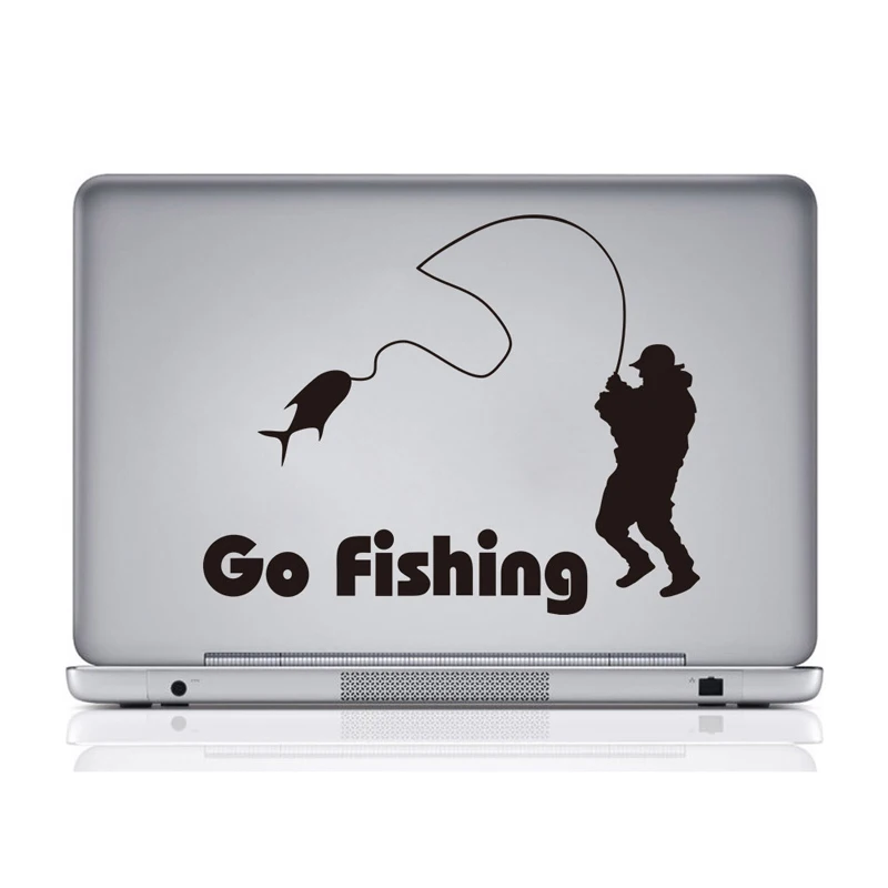 Hot sale New 1PCS Cartoon DIY go fishing Sticker for kids room Wall Sticker Decoration Fluorescent Living Room Home Decor