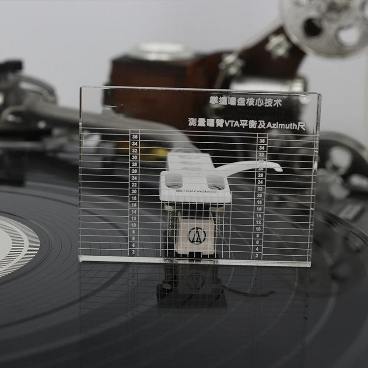 

Professional LP Vinyl Measurement Arm Balance Azimuth Adjustment Turntable Cartridge Azimuth Ruler VTA Balance Headshell