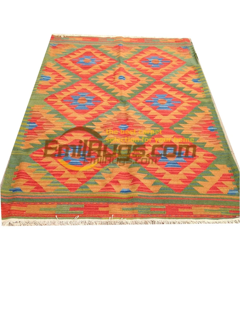 

Kilim Fabric Handwoven Wool Carpets Home Carpets For Living Room Square Rug Carpet Bohemian Natural Sheep Wool