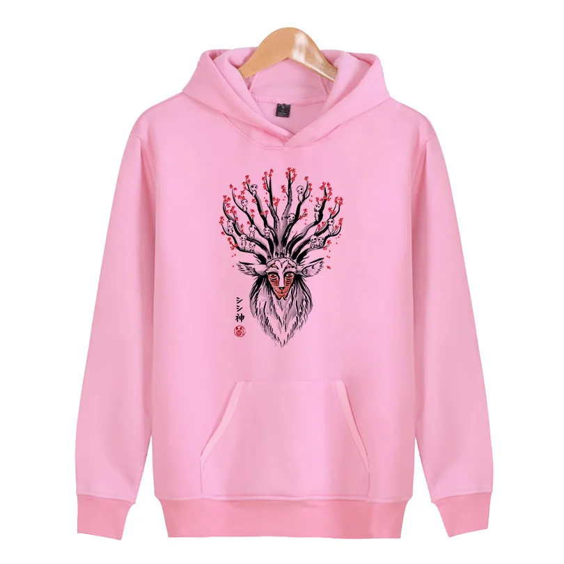 

studio ghibli 2018 Autumn New Hoodies Men Long Sleeve Pullover Sweatshirts Tracksuit High Quality funny X4526