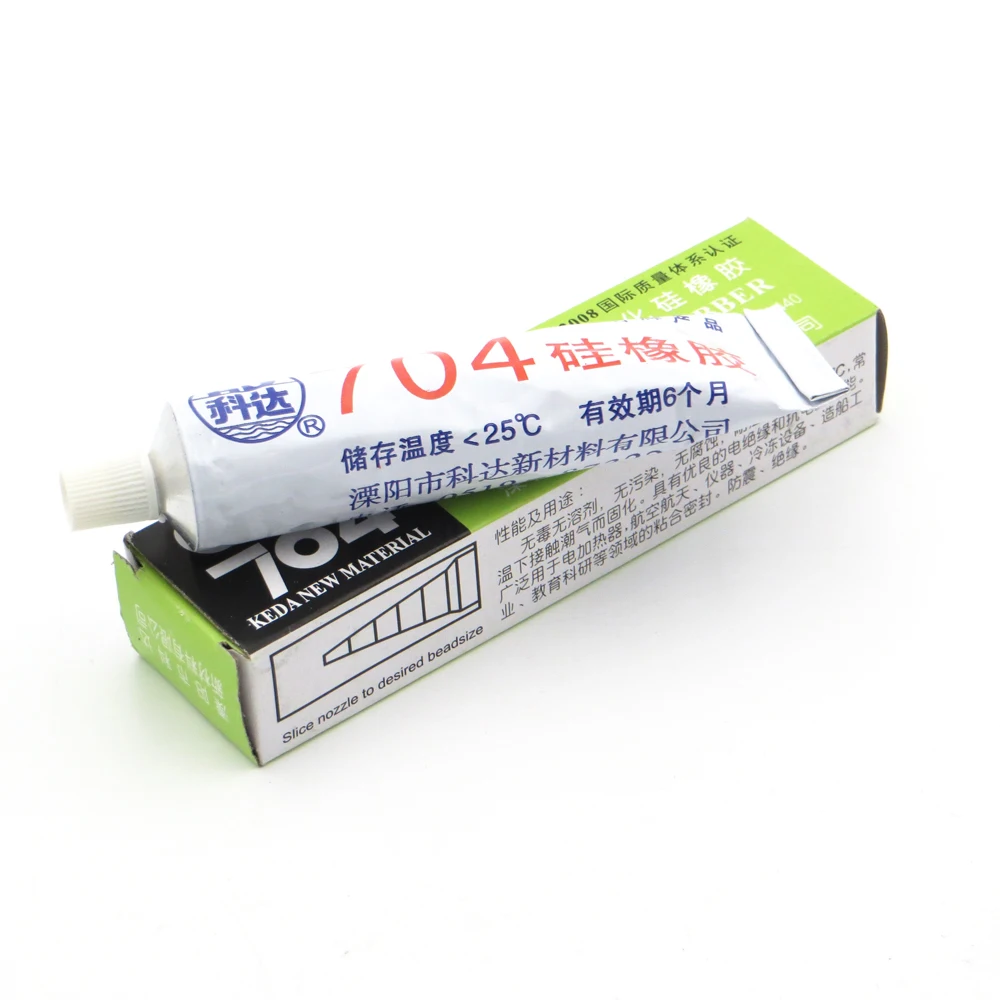 

1pc x silicone sealant for pv modules waterproof sealant solar resistance silicone rubber neutral cure 45ml white
