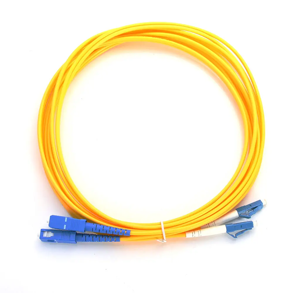 30M LC SC Duplex Singlemode Fiber Optical Optic Patch Cord Jumper Cable