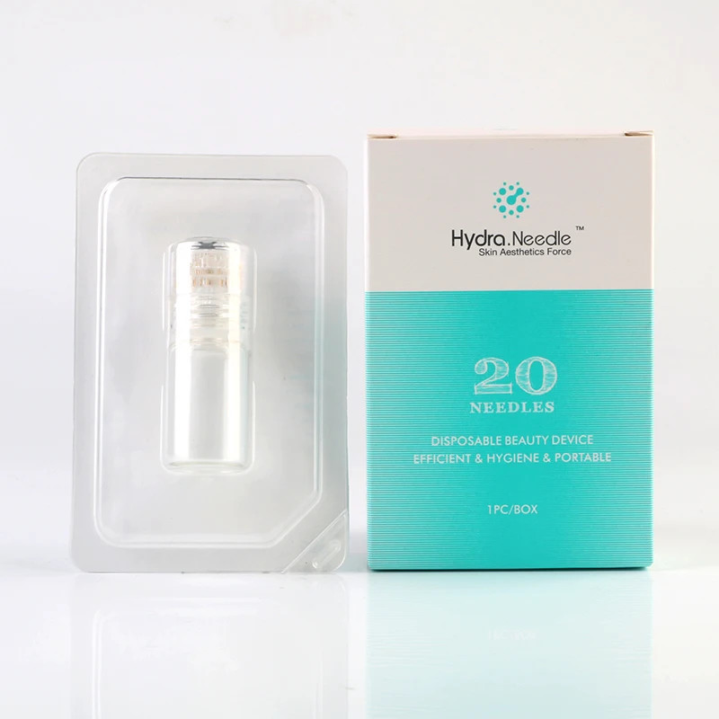 Игла HYDRA 20 титановых наконечников для микро-штамповки терапия Уход за кожей антивозрастная Сыворотка инъекции многоразовые Artmex