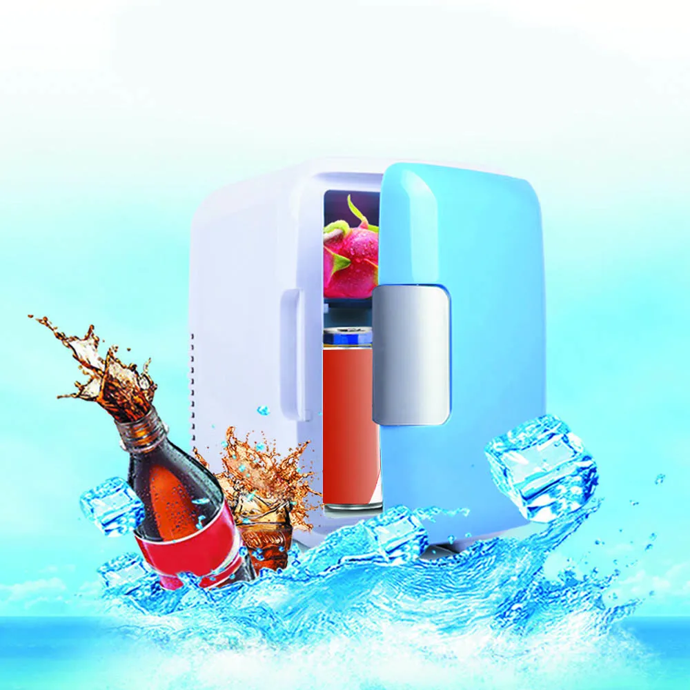 Auto Mini small refrigerator 4L portable heating and cooling box car fridge compressor small refrigerator for Car home 18*23*30