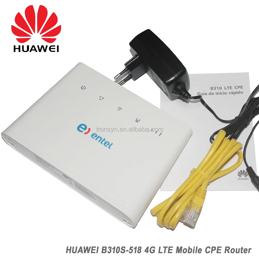 Разблокированный huawei B310S-518 150 Мбит/с 4G LTE самый безопасный беспроводной маршрутизатор Поддержка B1 B2 B4 B5 B7 B28