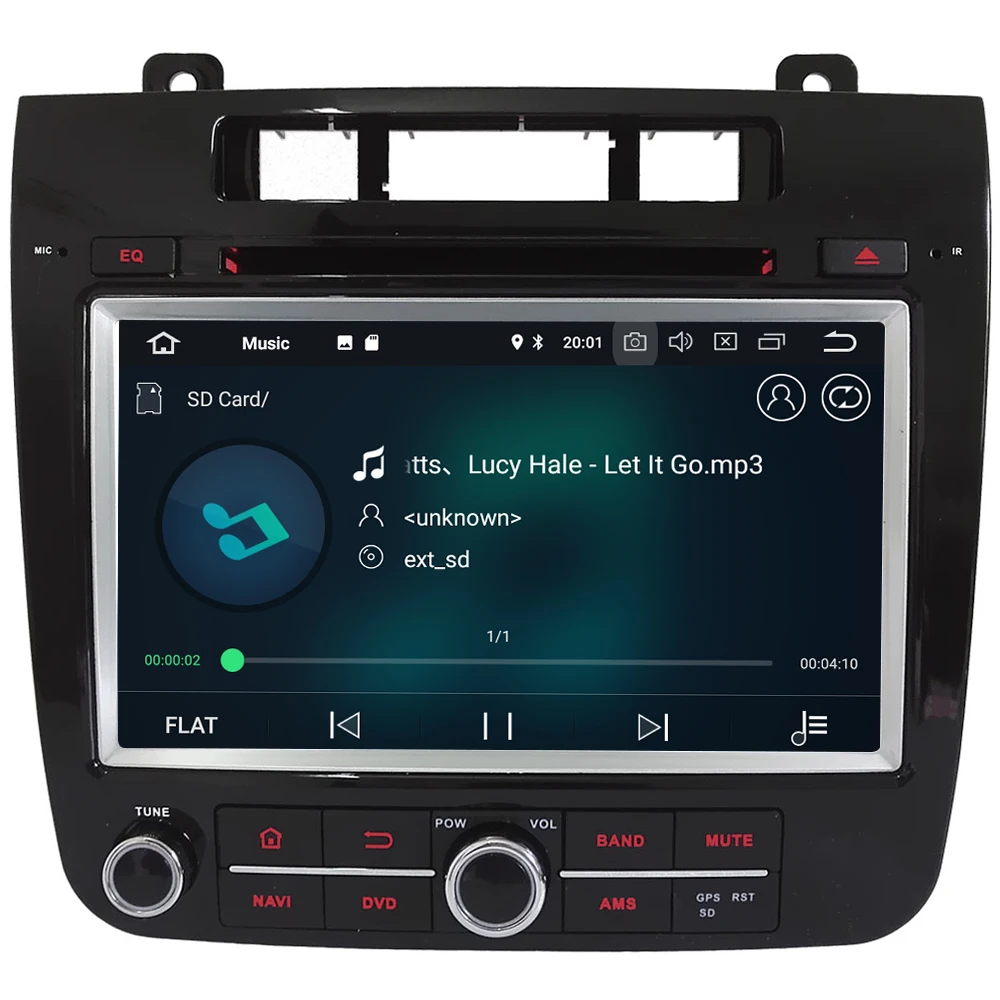 Cheap 8" Octa Core 4G Android 8.1 4GB RAM 64GB ROM RDS Car DVD Multimedia Player Stereo Head Unit For Volkswagen VW Touareg 2010-2016 4