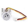 G1/2 de plástico Sensor de Flujo de Agua medidor de turbina Hall caudalímetro para Arduino fácil a medida/agua/tasa de flujo con XH-3P conector ► Foto 2/3