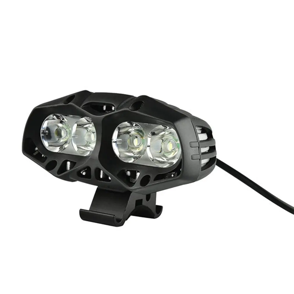 cheap 231 Bicycle Bike Front Torch Waterproof Headlamp Switch Light Outdoor Cycling Riding USB Rechargeable Safety Signal Head Light