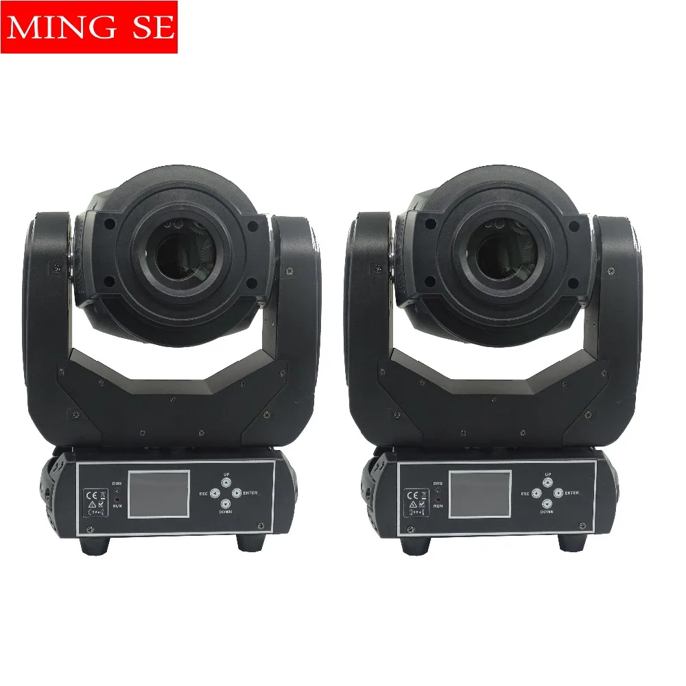 2Pcs/lots 90W LED Gobo Moving Head Light 3 Face Prism Spot Light with