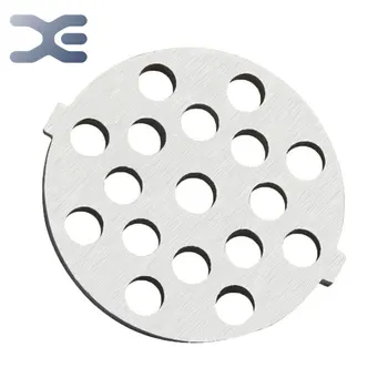 

2PCS (7mm)*17 Holes Meat Grinder Parts (57.6mm)Diameter Stainless Steel Acesorios Para Amoladora 0.16 in(4mm)Thick For Panasonic