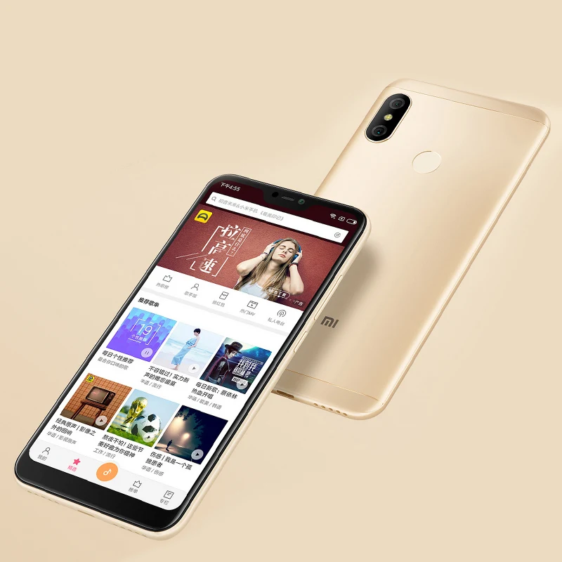 Оригинальный Глобальный прошивки OTA Xiaomi Redmi 6 Pro 4 г оперативная память 32 ГБ