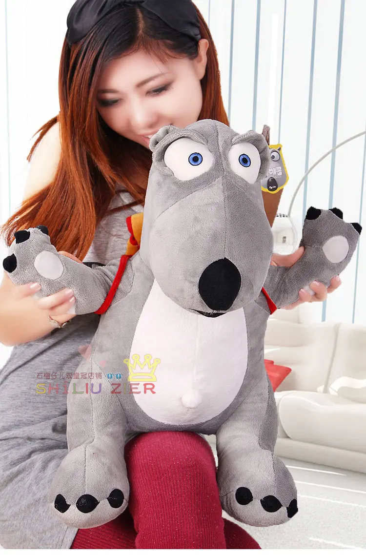 

Korean movie & TV Backkom 52cm Backkom bear with bag plush toy doll w2508