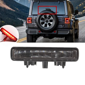

For Jeep JL Accessories Smoked LED Brake Light for Jeep Wrangler JL 2018 2019 Third Brake Light High Mount Stop Light