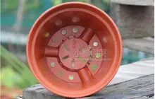 Бесплатная доставка, A130mm, 20 шт./лот, П . п . материал, Пластиковые горшки. Суккуленты горшки. Розетка бассейна. Частный питомник небольшой горшки красный заштрихованное