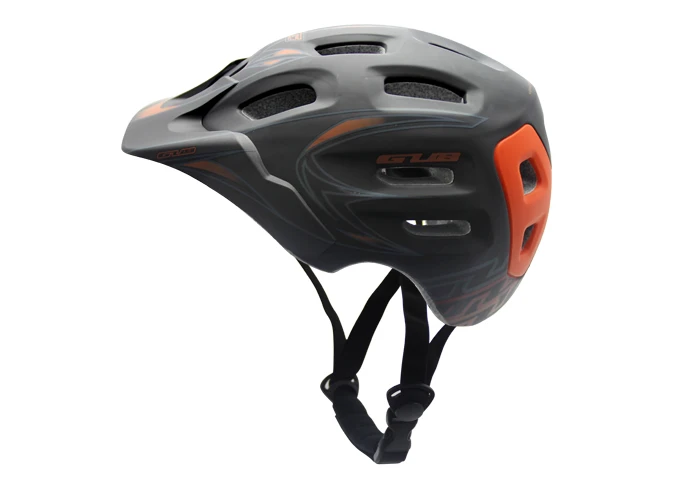 Gub Xx7 обновленная модель, велосипедный шлем, сетка от насекомых, велосипедный шлем, ультралегкий цельный шлем для горного велосипеда - Цвет: black