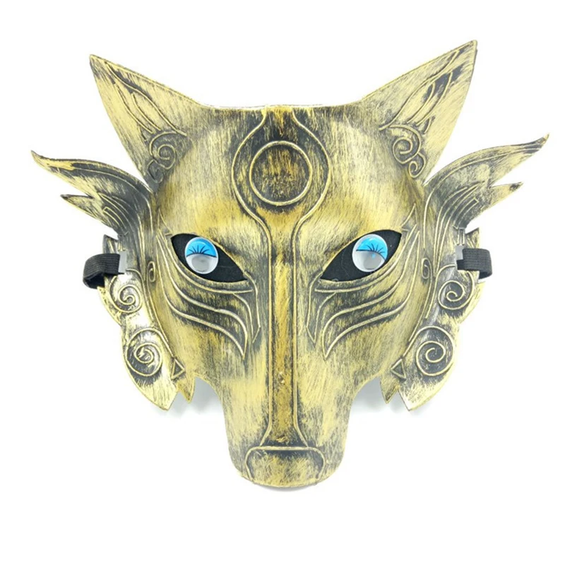 

Halloween Christmas Party Game Wolf Mask Masquerade Horror Funny Party Masks Costume Ball Bar Decorations x